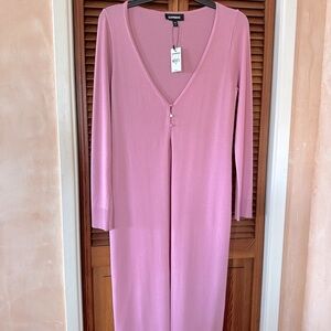 New tags on Express cardigan duster